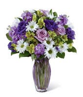 The Loving Thoughts Purple Bouquet