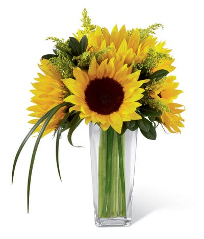 Stylish Sunflower Arrangement