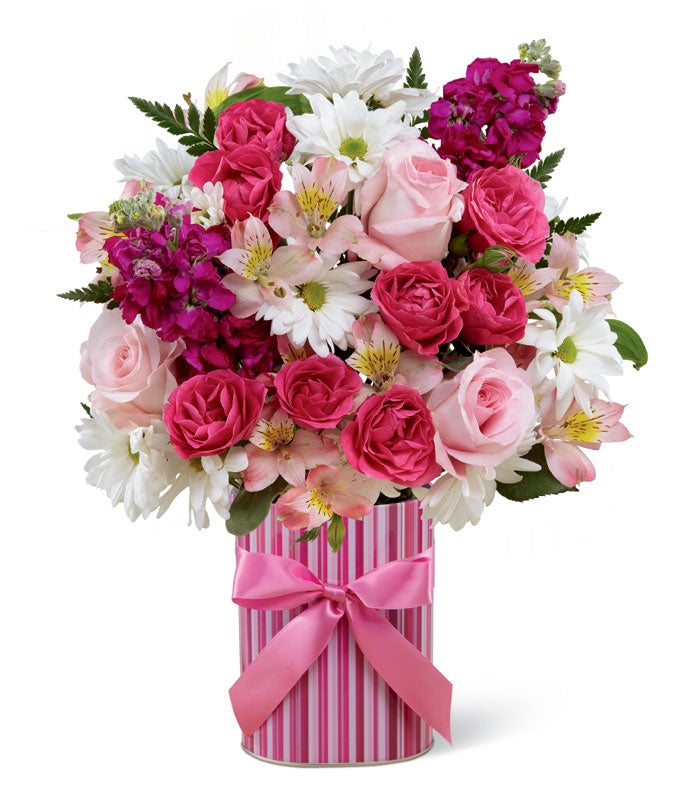 The New Baby Girl Bouquet at Send Flowers