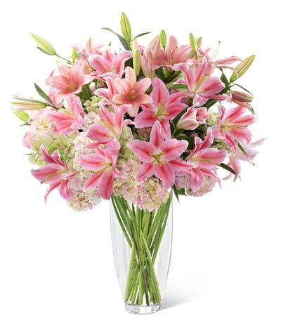 Orient Inspired Lily Bouquet