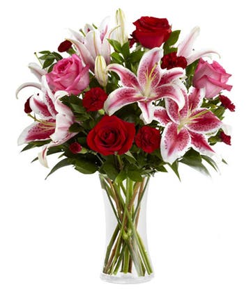 Amore Peruvian Lily Bouquet at Send Flowers