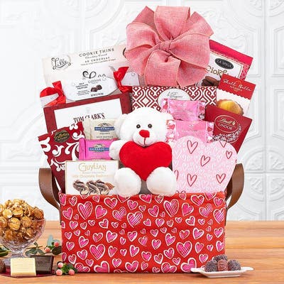 Darling Valentine Gift Basket