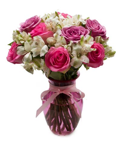 Lavish Pastel Rose Bouquet