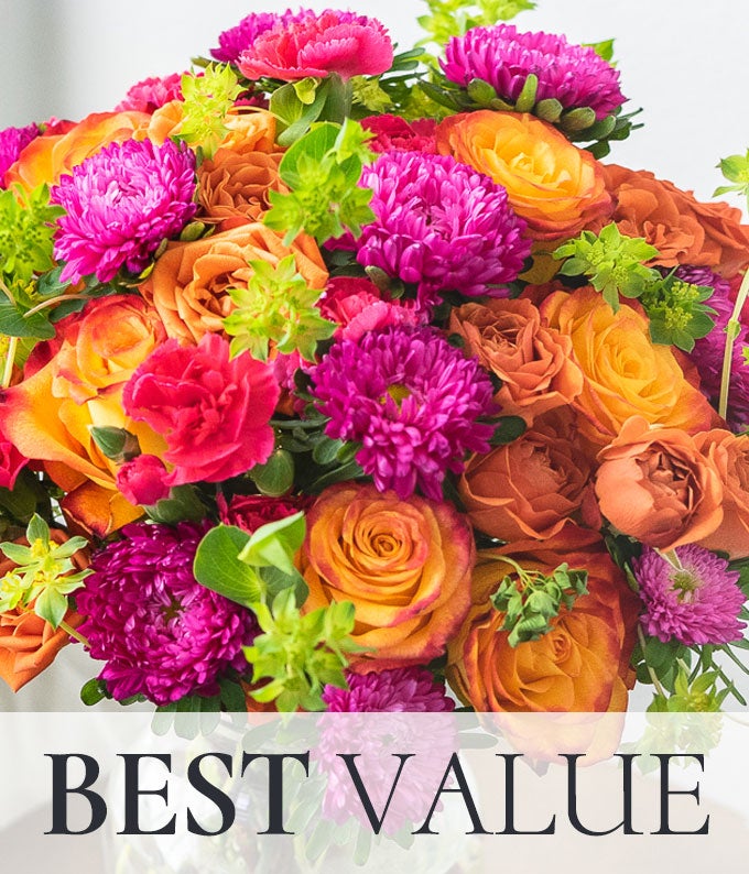 Fresh Flowers Bouquet Florist Designed at Send Flowers