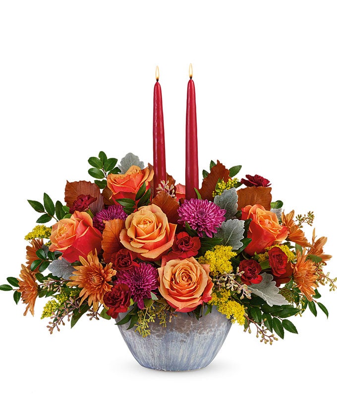 Cherished Memories Thanksgiving Centerpiece