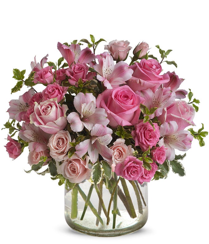 Imperial Pink Arrangement at Send Flowers