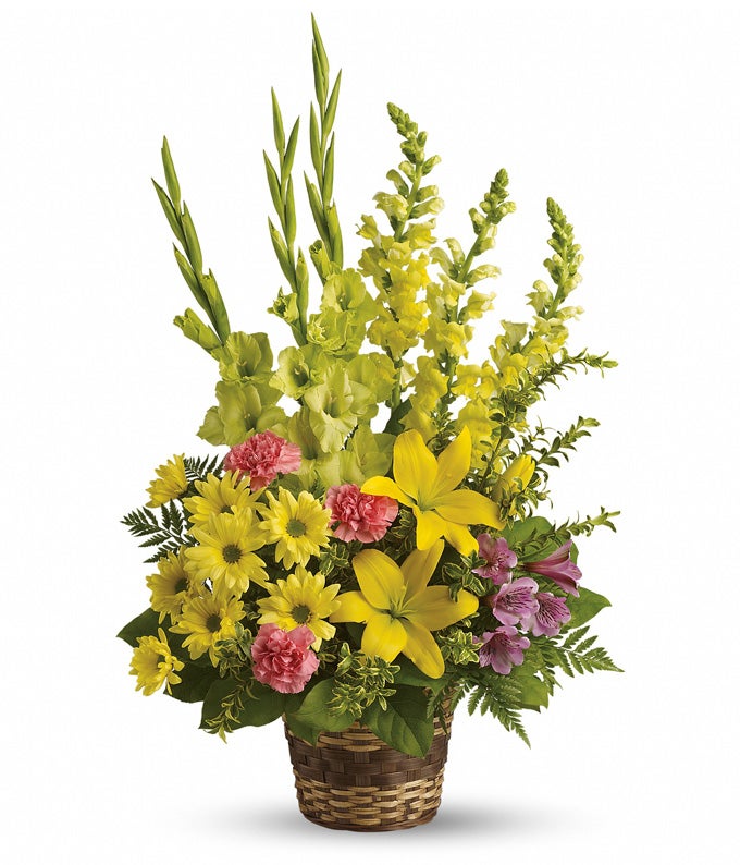 Vivid Recollections Sympathy Arrangement at Send Flowers