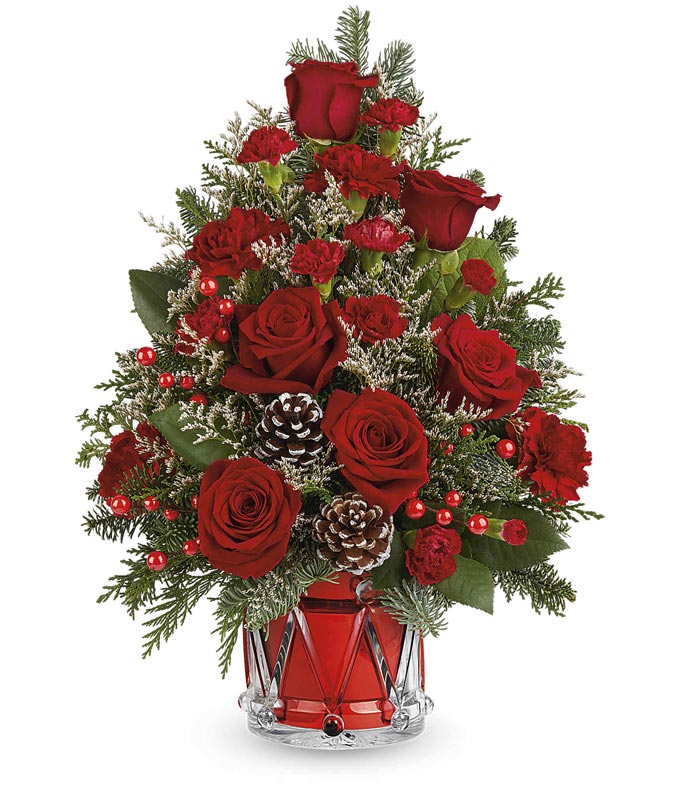 Cutie Red Rose Bouquet at Send Flowers