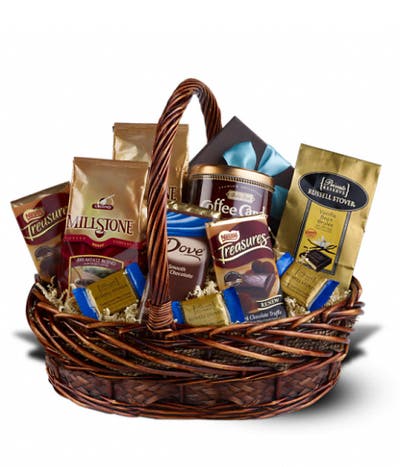Coffee And Chocolate Gift Basket