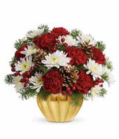  Precious Traditions Pinecone Bouquet 