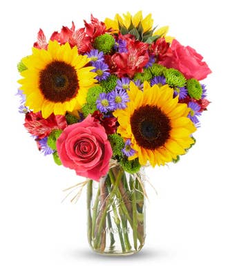 Golden Fields Mason Jar