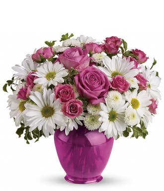 Loving Lavender Rose & Daisy Garden